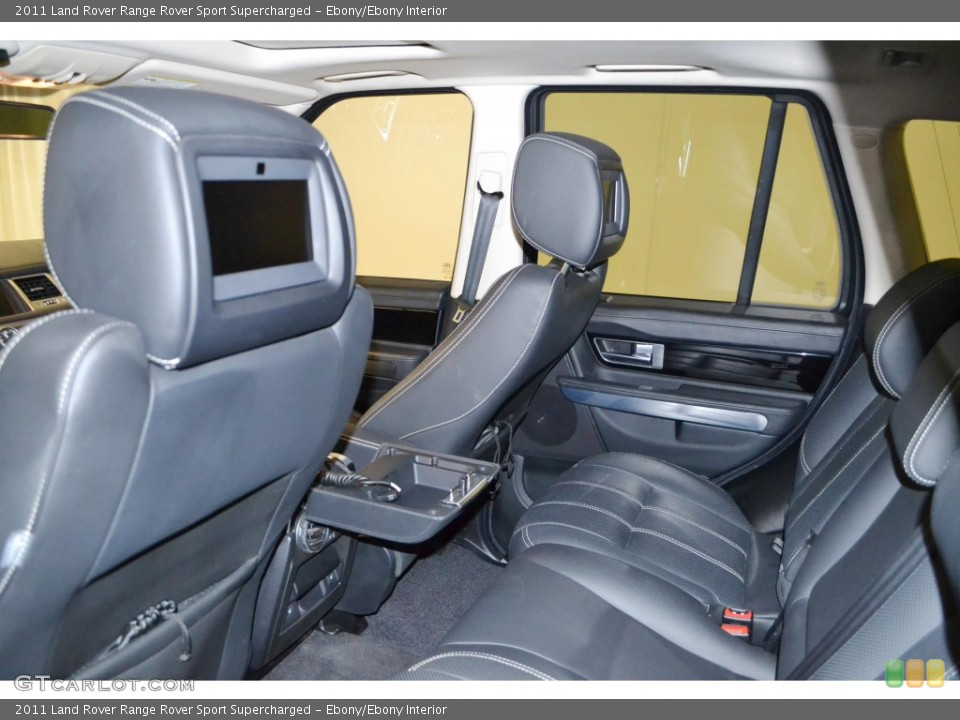 Ebony/Ebony Interior Entertainment System for the 2011 Land Rover Range Rover Sport Supercharged #83145981