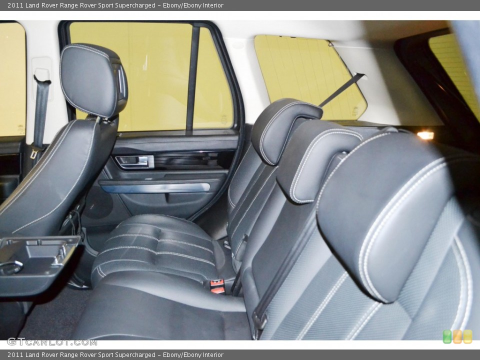 Ebony/Ebony Interior Rear Seat for the 2011 Land Rover Range Rover Sport Supercharged #83146039