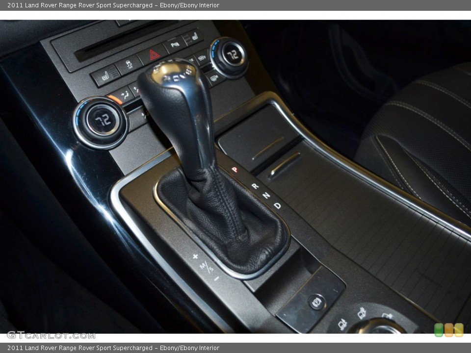 Ebony/Ebony Interior Transmission for the 2011 Land Rover Range Rover Sport Supercharged #83146387
