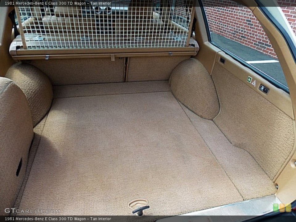 Tan Interior Trunk for the 1981 Mercedes-Benz E Class 300 TD Wagon #83148613