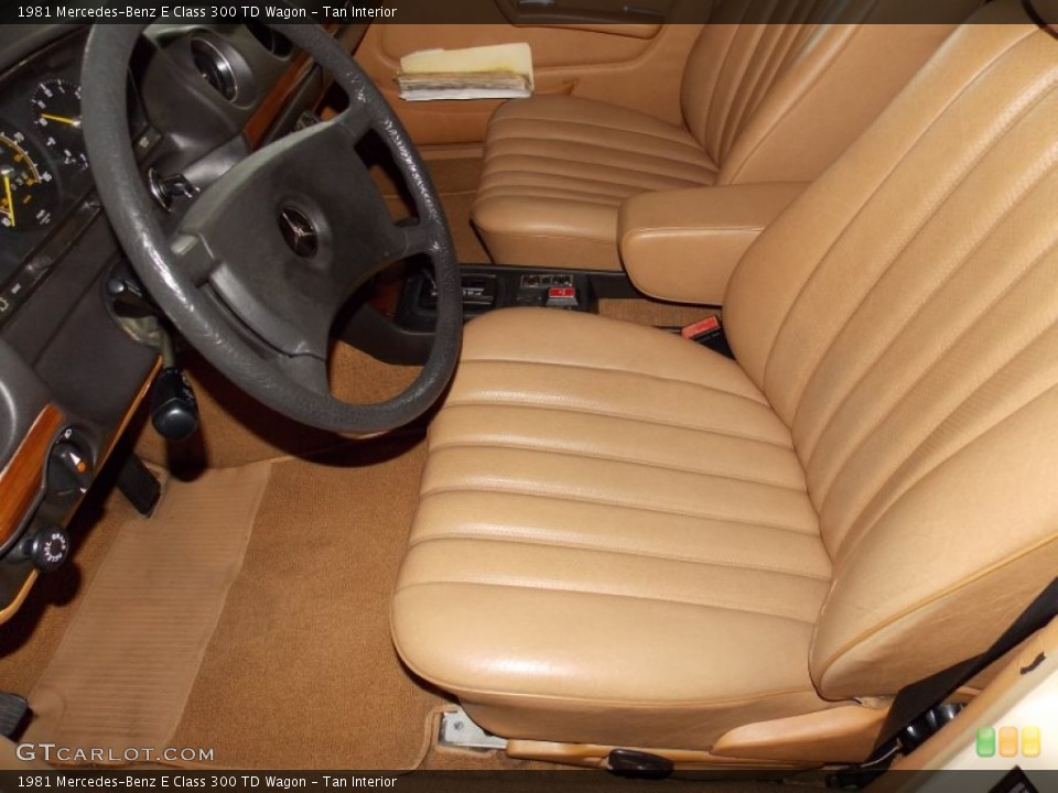 Tan Interior Photo for the 1981 Mercedes-Benz E Class 300 TD Wagon #83149780