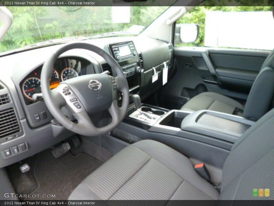 Charcoal 2013 Nissan Titan Interiors