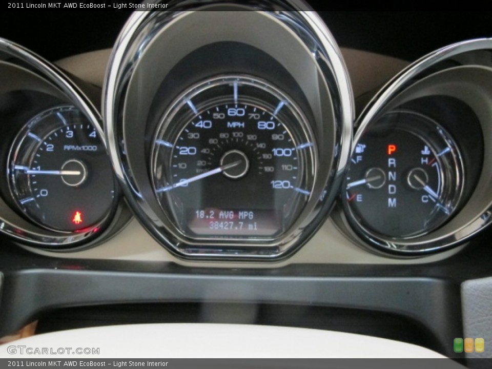 Light Stone Interior Gauges for the 2011 Lincoln MKT AWD EcoBoost #83157369