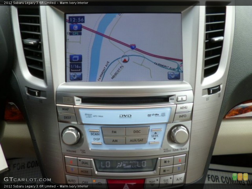 Warm Ivory Interior Controls for the 2012 Subaru Legacy 3.6R Limited #83158345
