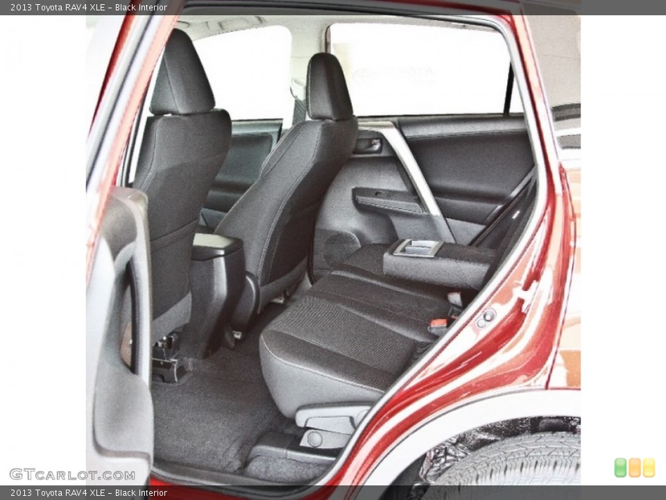 Black Interior Rear Seat for the 2013 Toyota RAV4 XLE #83163733