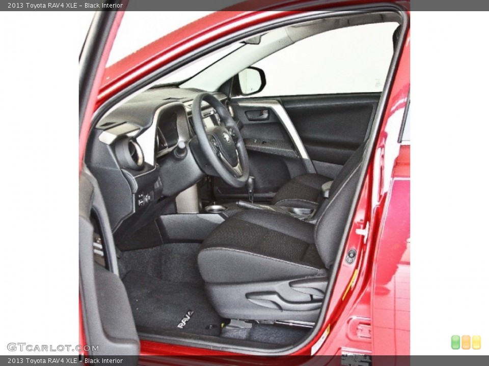 Black Interior Front Seat for the 2013 Toyota RAV4 XLE #83163761