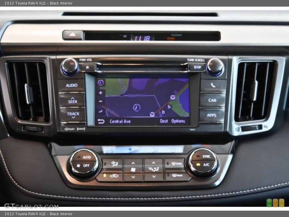 Black Interior Navigation for the 2013 Toyota RAV4 XLE #83163839