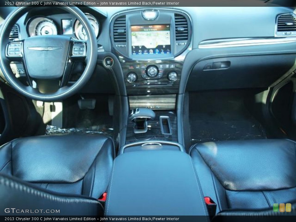 John Varavatos Limited Black/Pewter Interior Dashboard for the 2013 Chrysler 300 C John Varvatos Limited Edition #83164424