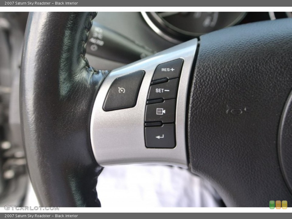 Black Interior Controls for the 2007 Saturn Sky Roadster #83164874