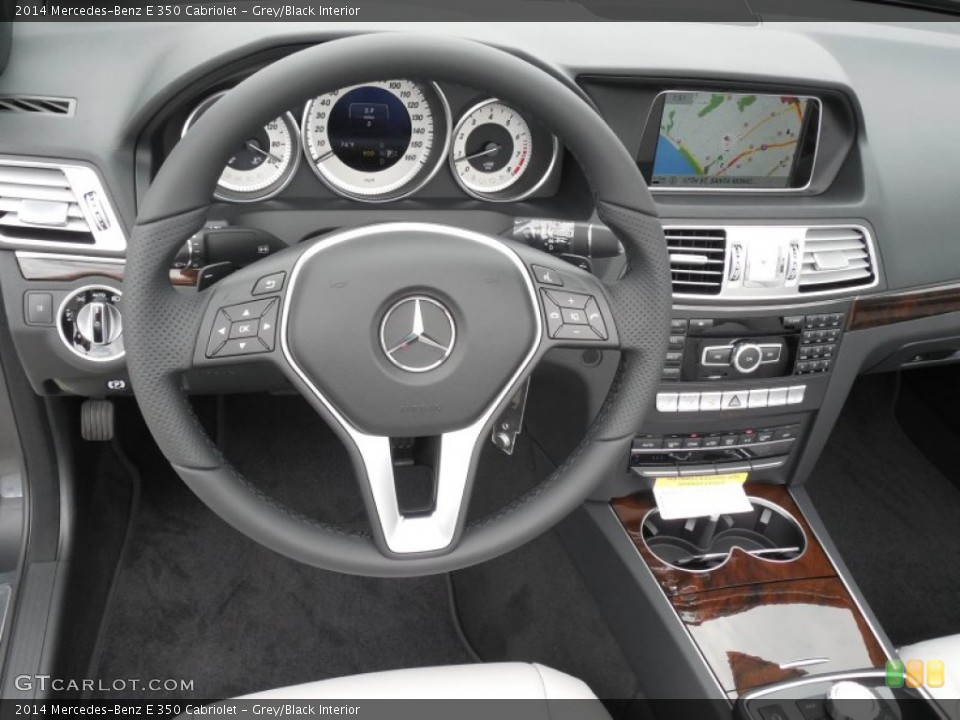 Grey/Black Interior Dashboard for the 2014 Mercedes-Benz E 350 Cabriolet #83166742