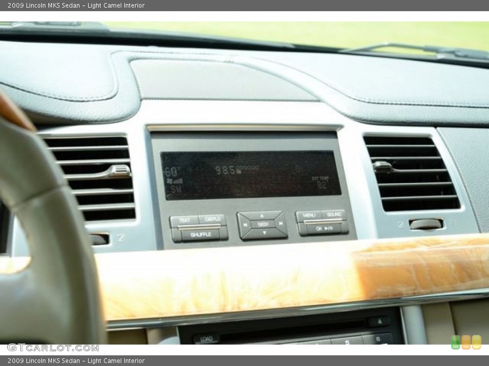 Light Camel Interior Controls for the 2009 Lincoln MKS Sedan #83168134