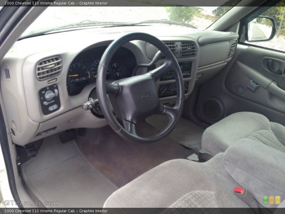 Graphite Interior Photo for the 2000 Chevrolet S10 Xtreme Regular Cab #83170414