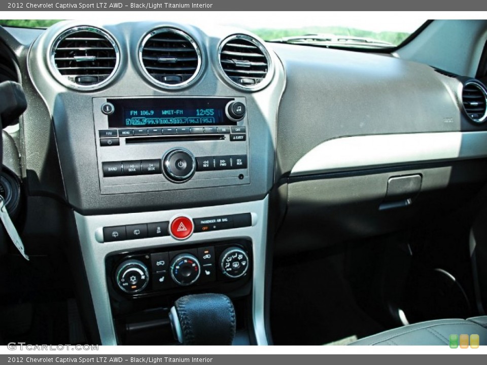 Black/Light Titanium Interior Controls for the 2012 Chevrolet Captiva Sport LTZ AWD #83173768