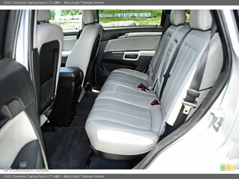 Black/Light Titanium Interior Rear Seat for the 2012 Chevrolet Captiva Sport LTZ AWD #83173899