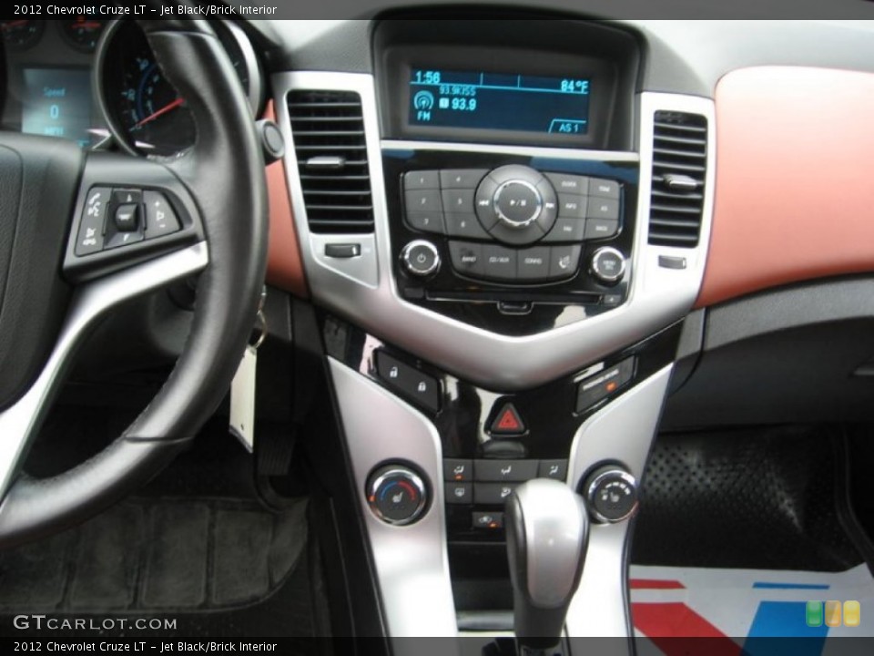 Jet Black/Brick Interior Controls for the 2012 Chevrolet Cruze LT #83173912