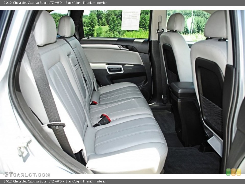 Black/Light Titanium Interior Rear Seat for the 2012 Chevrolet Captiva Sport LTZ AWD #83173923