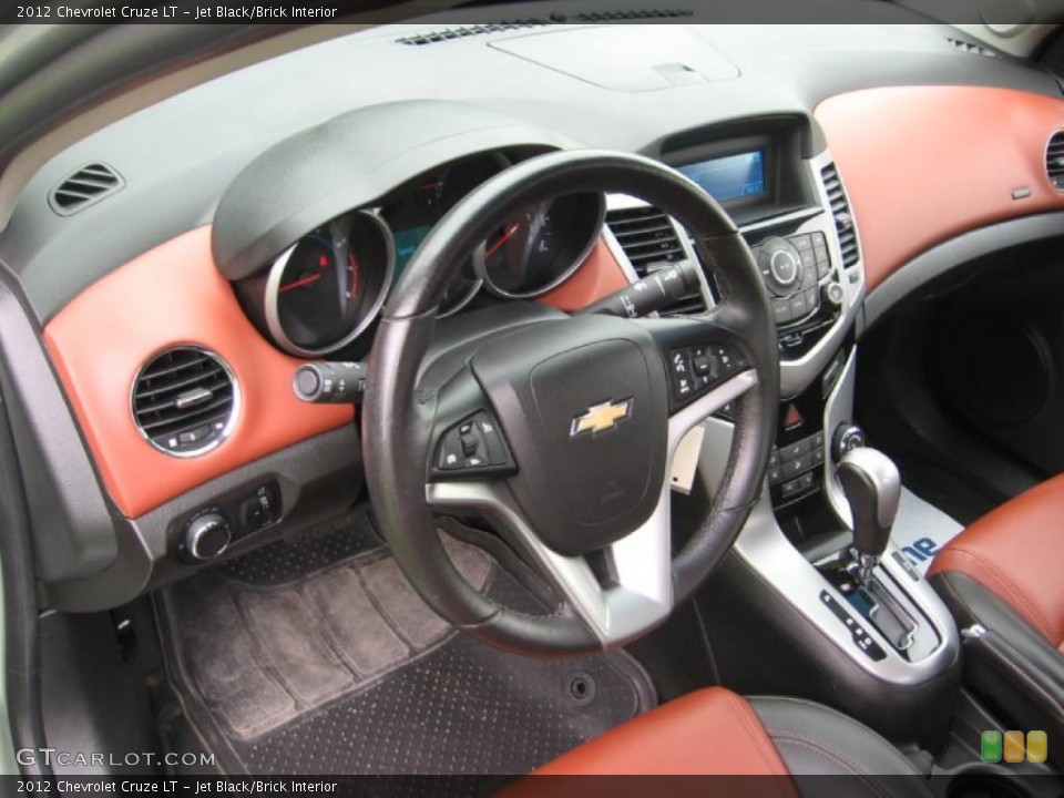 Jet Black/Brick Interior Dashboard for the 2012 Chevrolet Cruze LT #83173942