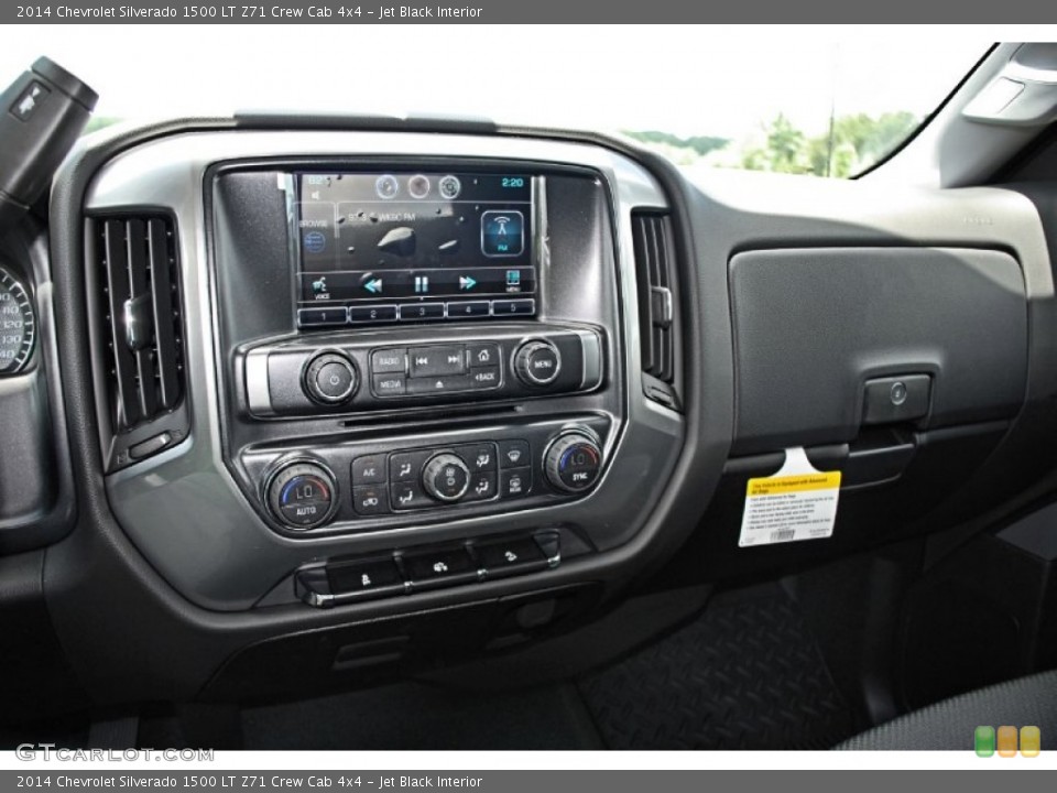 Jet Black Interior Controls for the 2014 Chevrolet Silverado 1500 LT Z71 Crew Cab 4x4 #83175120