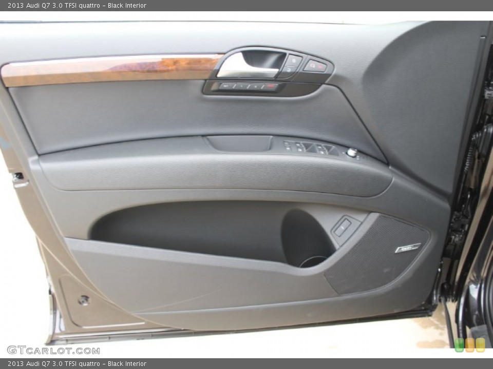 Black Interior Door Panel for the 2013 Audi Q7 3.0 TFSI quattro #83181396