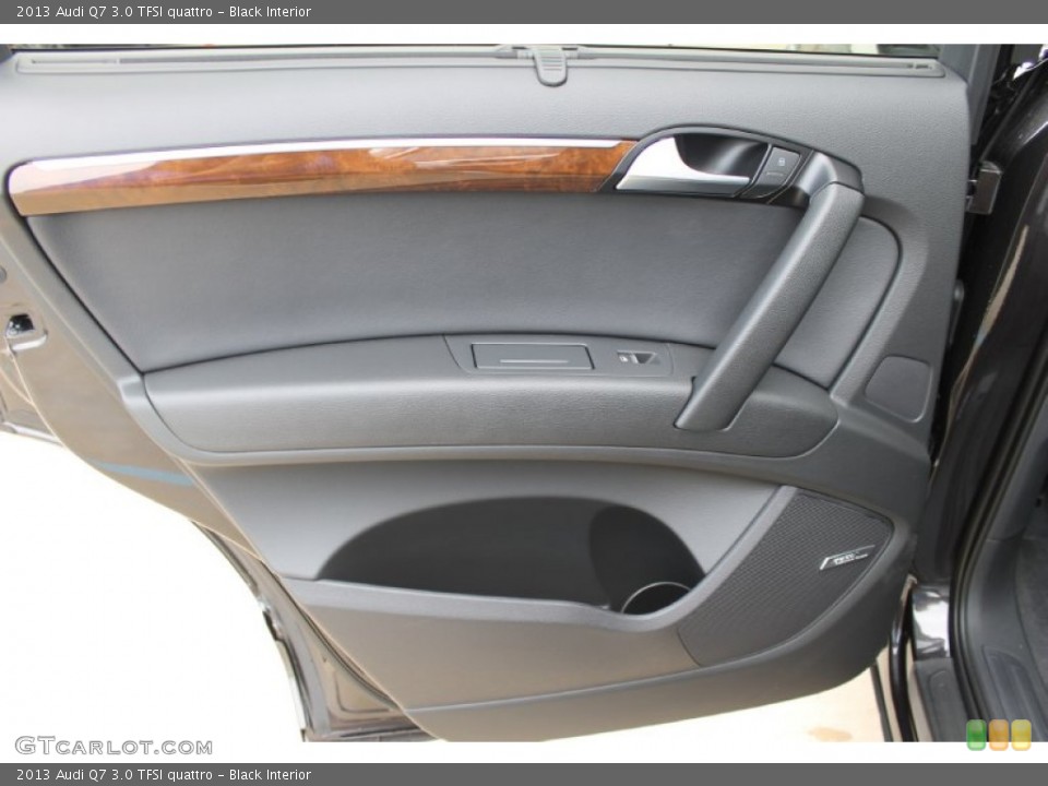 Black Interior Door Panel for the 2013 Audi Q7 3.0 TFSI quattro #83181717