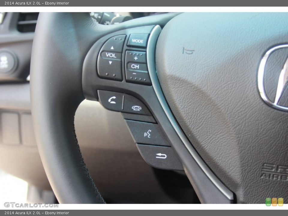 Ebony Interior Controls for the 2014 Acura ILX 2.0L #83187127