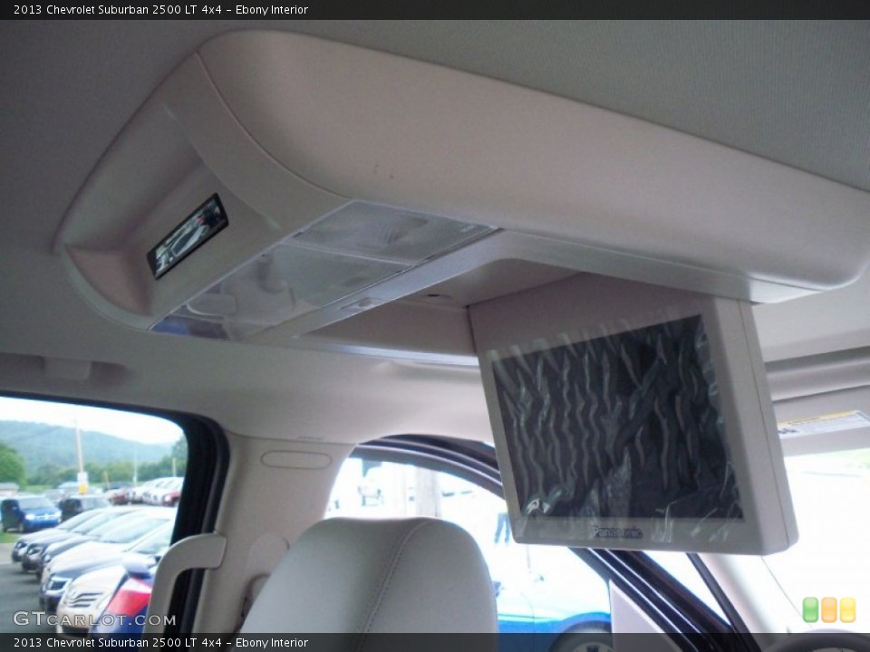 Ebony Interior Entertainment System for the 2013 Chevrolet Suburban 2500 LT 4x4 #83195343