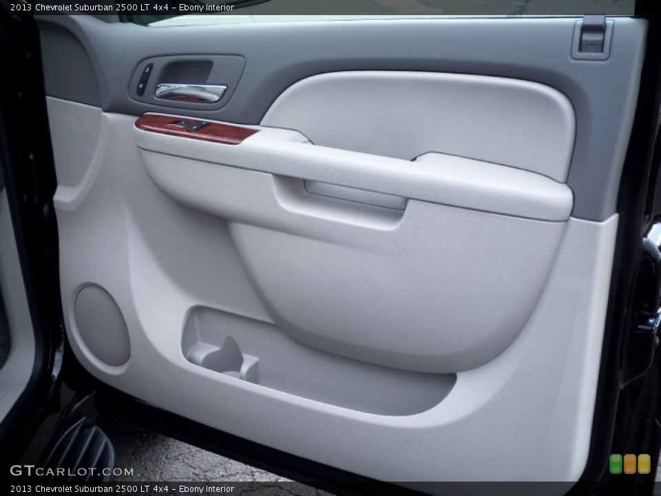 Ebony Interior Door Panel for the 2013 Chevrolet Suburban 2500 LT 4x4 #83195382