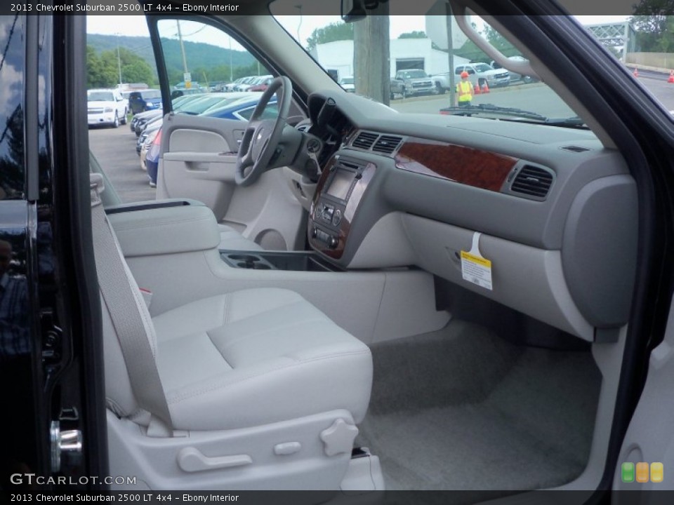 Ebony Interior Dashboard for the 2013 Chevrolet Suburban 2500 LT 4x4 #83195455