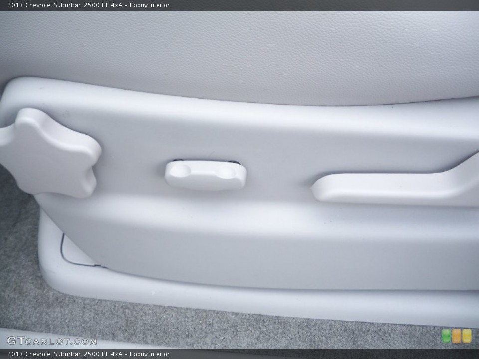 Ebony Interior Controls for the 2013 Chevrolet Suburban 2500 LT 4x4 #83195553