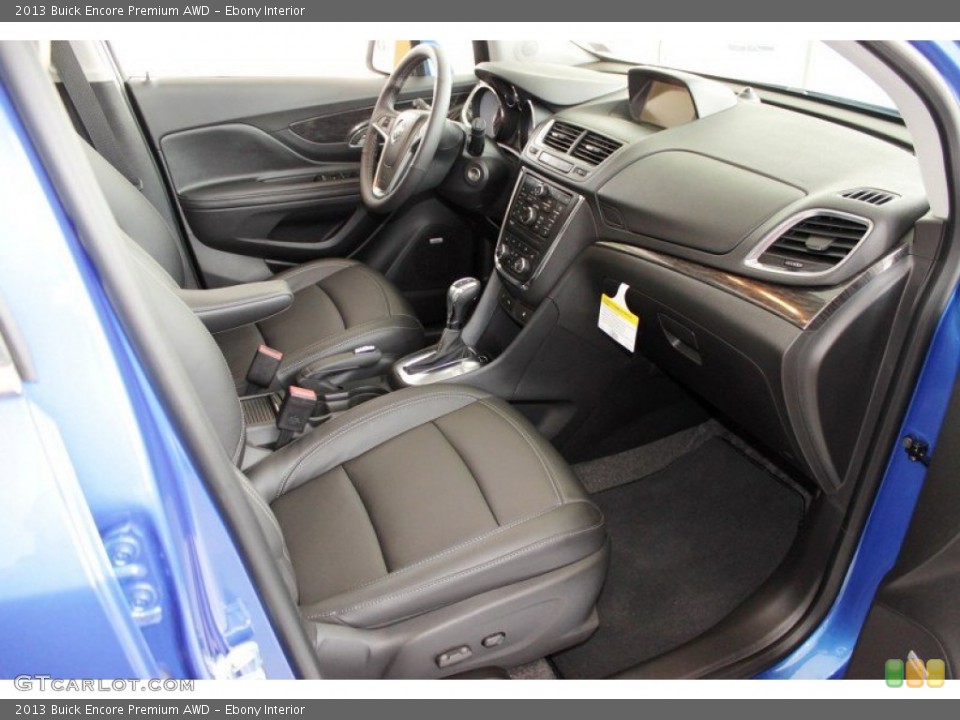 Ebony Interior Photo for the 2013 Buick Encore Premium AWD #83196989