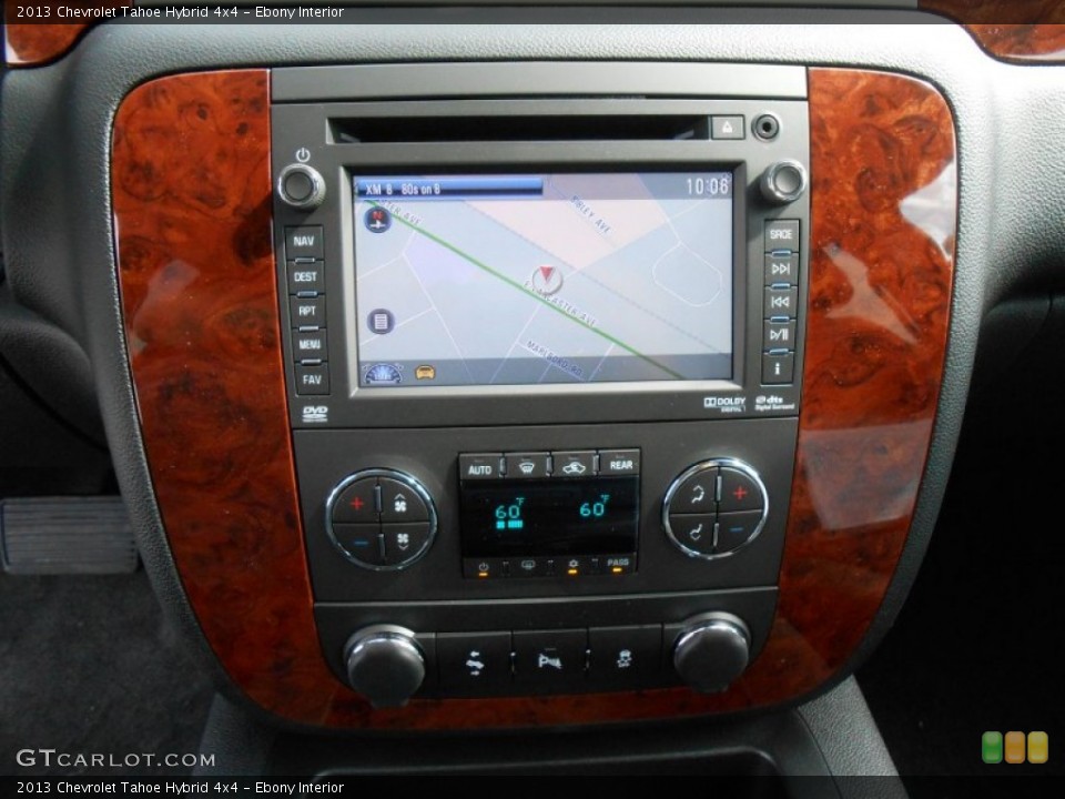 Ebony Interior Navigation for the 2013 Chevrolet Tahoe Hybrid 4x4 #83197255