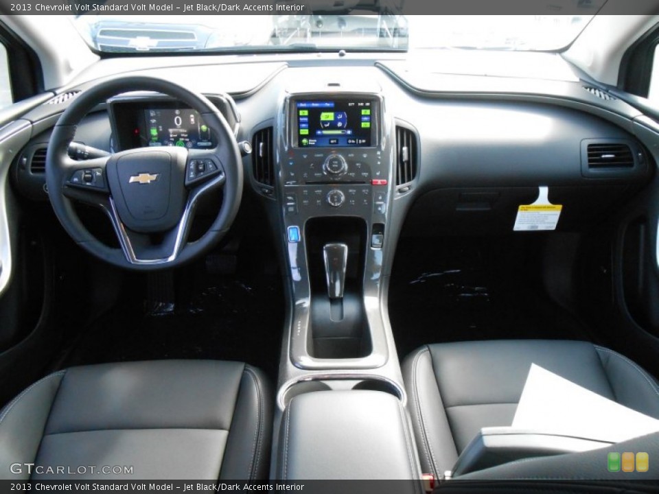 Jet Black/Dark Accents Interior Dashboard for the 2013 Chevrolet Volt  #83198112
