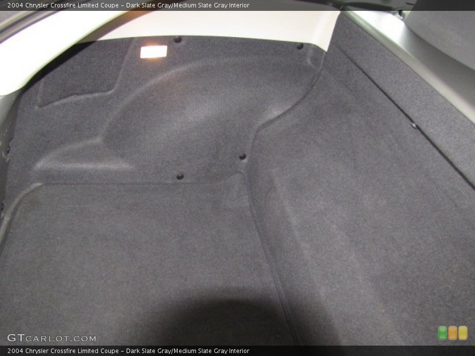 Dark Slate Gray/Medium Slate Gray Interior Trunk for the 2004 Chrysler Crossfire Limited Coupe #83198190