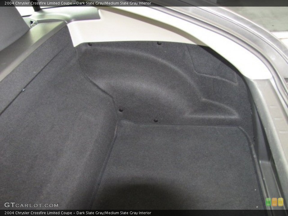 Dark Slate Gray/Medium Slate Gray Interior Trunk for the 2004 Chrysler Crossfire Limited Coupe #83198205