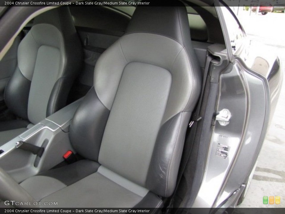Dark Slate Gray/Medium Slate Gray Interior Front Seat for the 2004 Chrysler Crossfire Limited Coupe #83198252