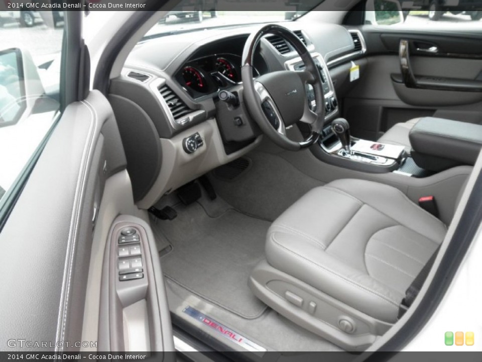 Cocoa Dune Interior Photo for the 2014 GMC Acadia Denali #83201058