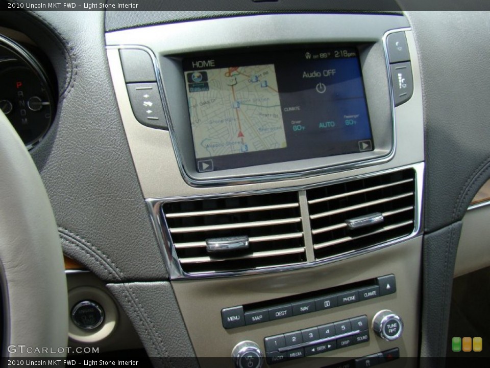Light Stone Interior Navigation for the 2010 Lincoln MKT FWD #83203054