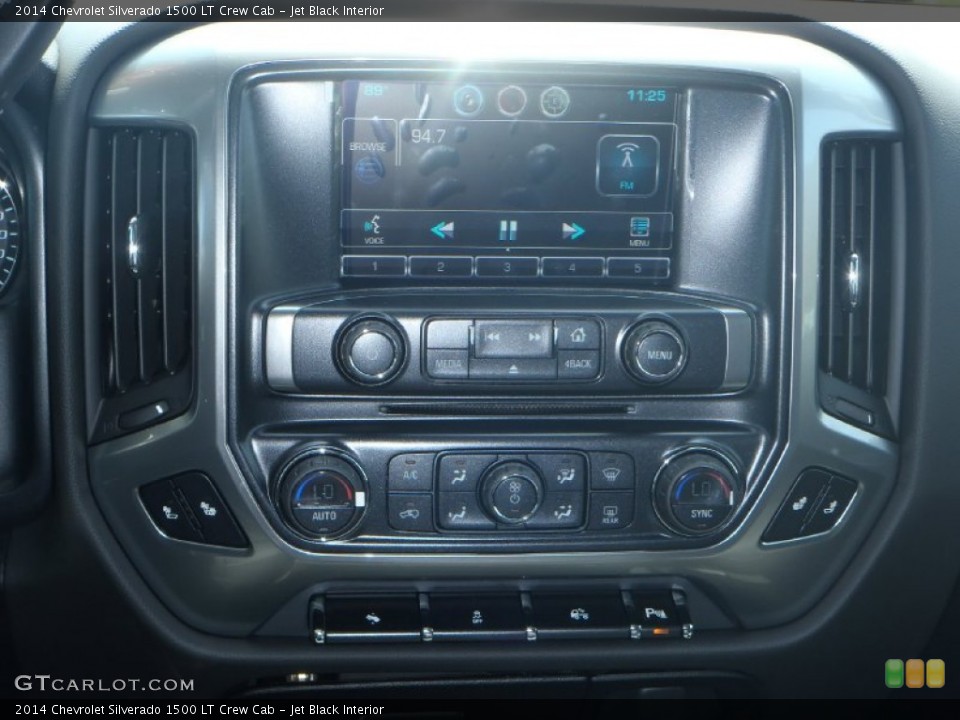 Jet Black Interior Controls for the 2014 Chevrolet Silverado 1500 LT Crew Cab #83208554