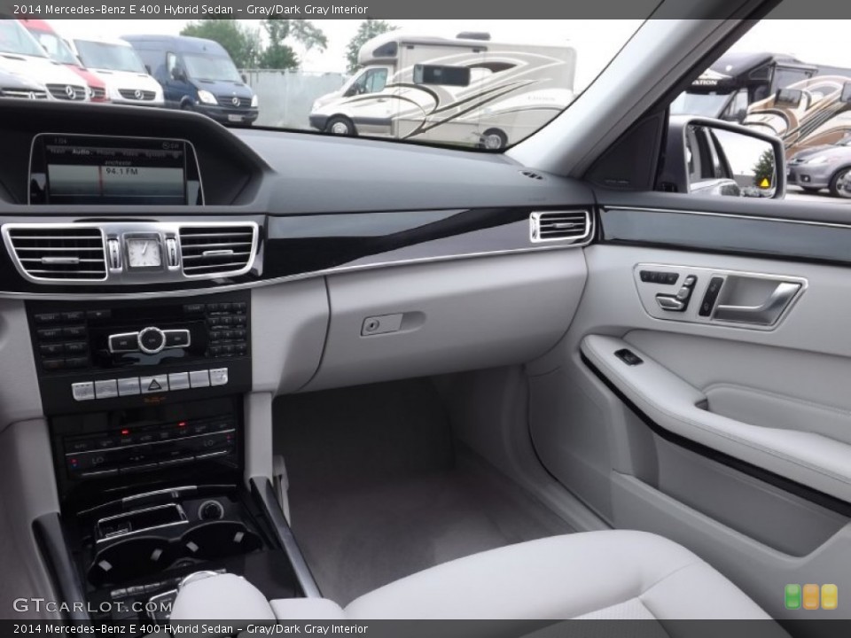 Gray/Dark Gray Interior Dashboard for the 2014 Mercedes-Benz E 400 Hybrid Sedan #83211350