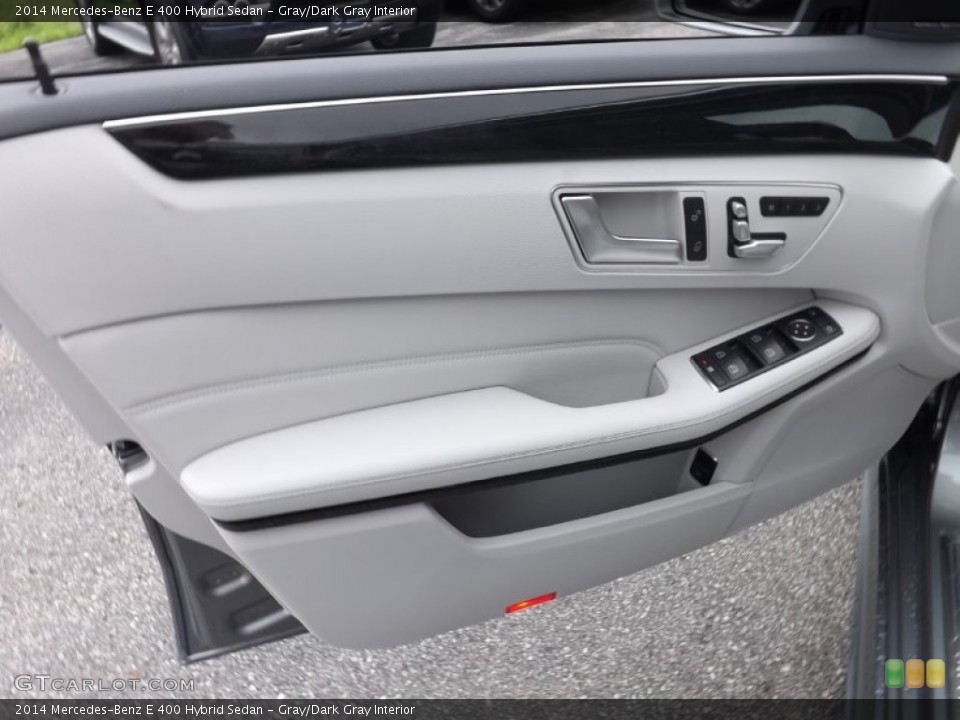 Gray/Dark Gray Interior Door Panel for the 2014 Mercedes-Benz E 400 Hybrid Sedan #83211405