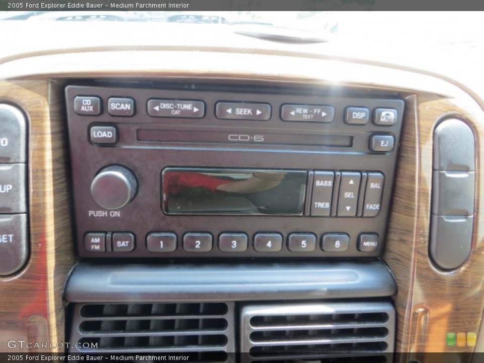 Medium Parchment Interior Audio System for the 2005 Ford Explorer Eddie Bauer #83211812