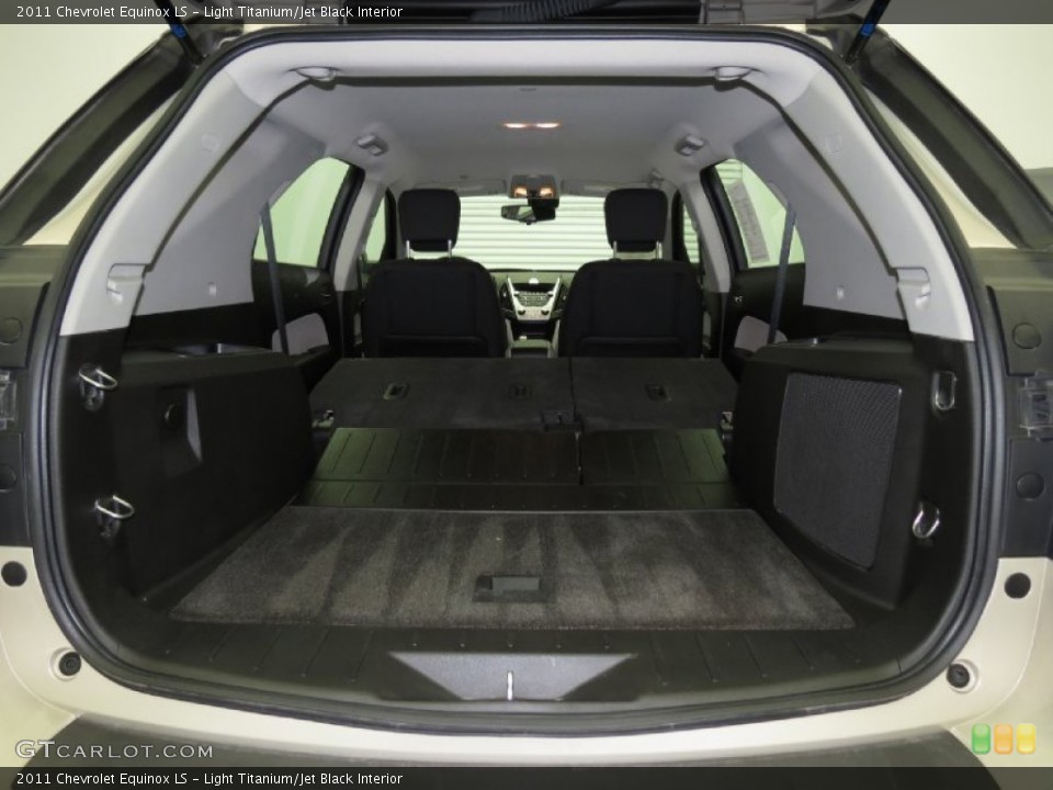 Light Titanium/Jet Black Interior Trunk for the 2011 Chevrolet Equinox LS #83214776