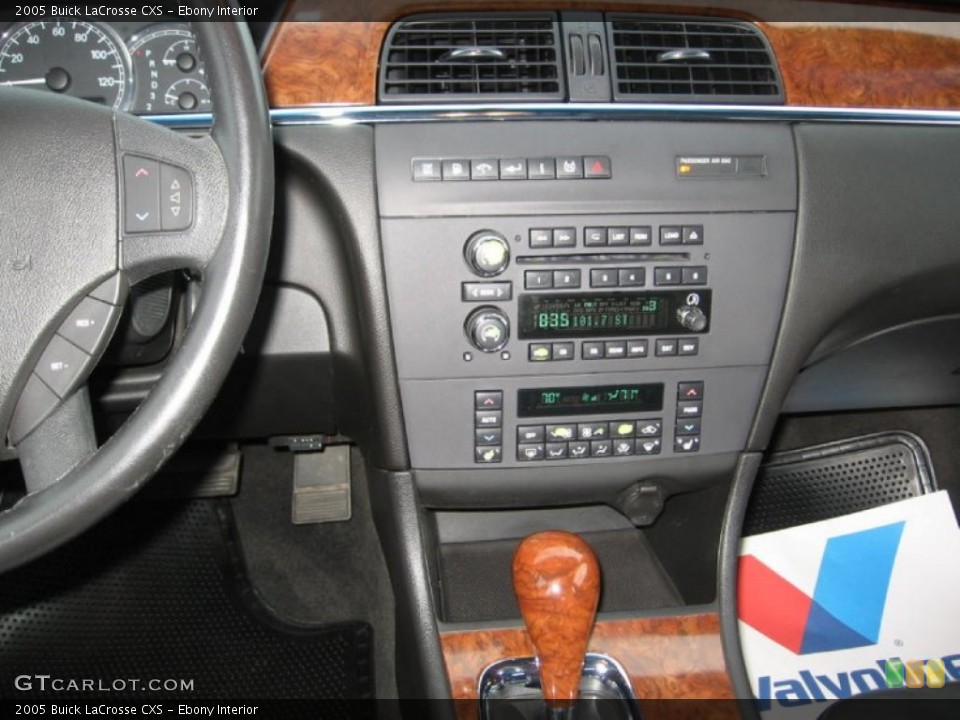 Ebony Interior Controls for the 2005 Buick LaCrosse CXS #83218355