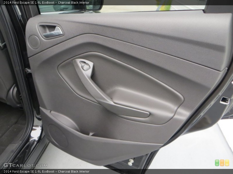 Charcoal Black Interior Door Panel for the 2014 Ford Escape SE 1.6L EcoBoost #83220108