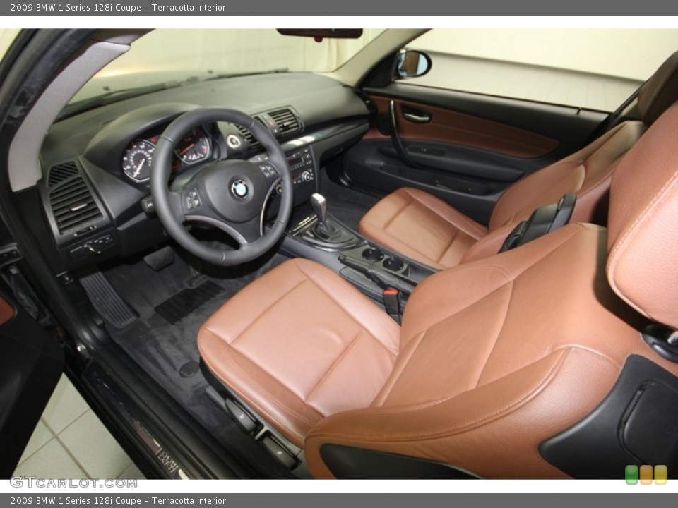 Terracotta 2009 BMW 1 Series Interiors