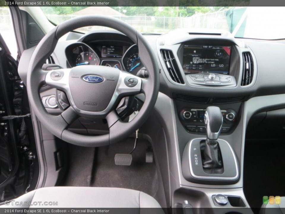 Charcoal Black Interior Dashboard for the 2014 Ford Escape SE 1.6L EcoBoost #83220274