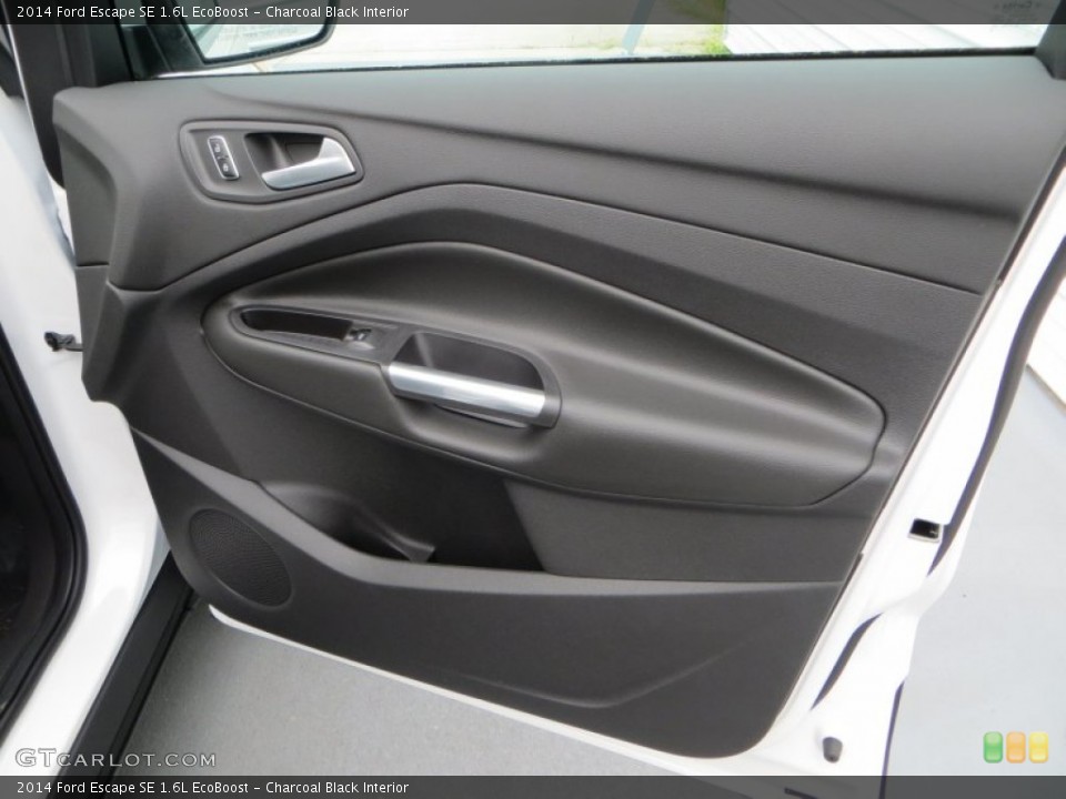 Charcoal Black Interior Door Panel for the 2014 Ford Escape SE 1.6L EcoBoost #83220809