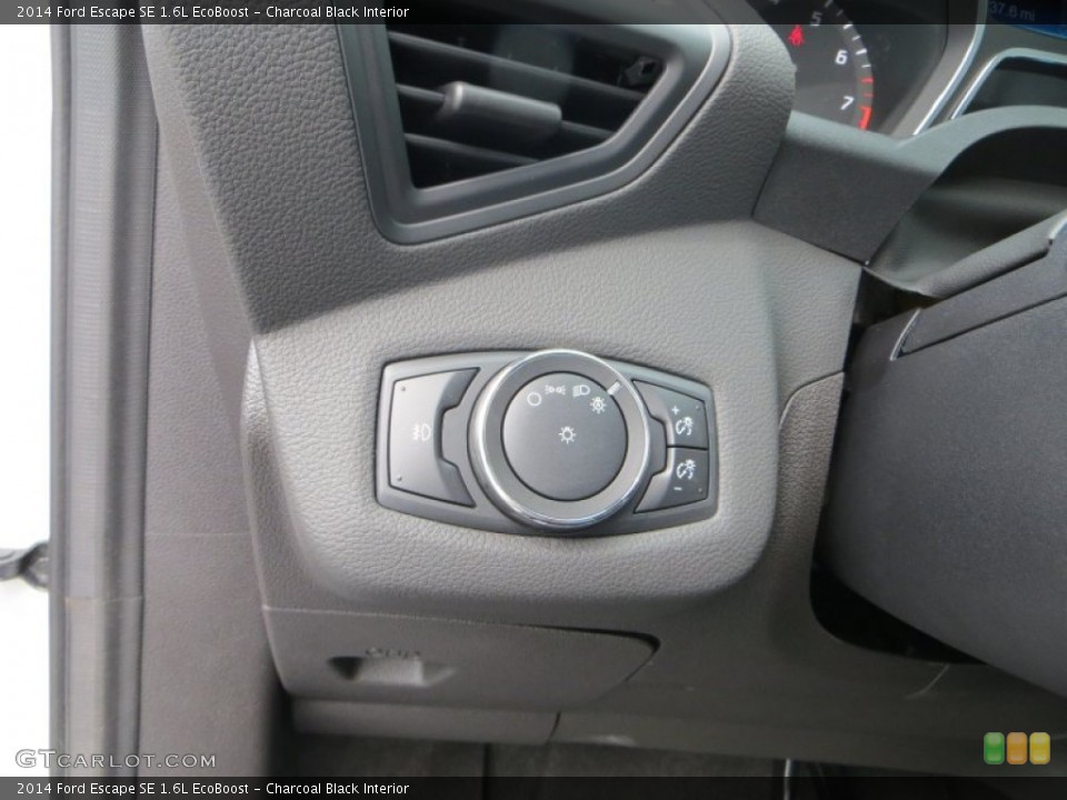 Charcoal Black Interior Controls for the 2014 Ford Escape SE 1.6L EcoBoost #83221218