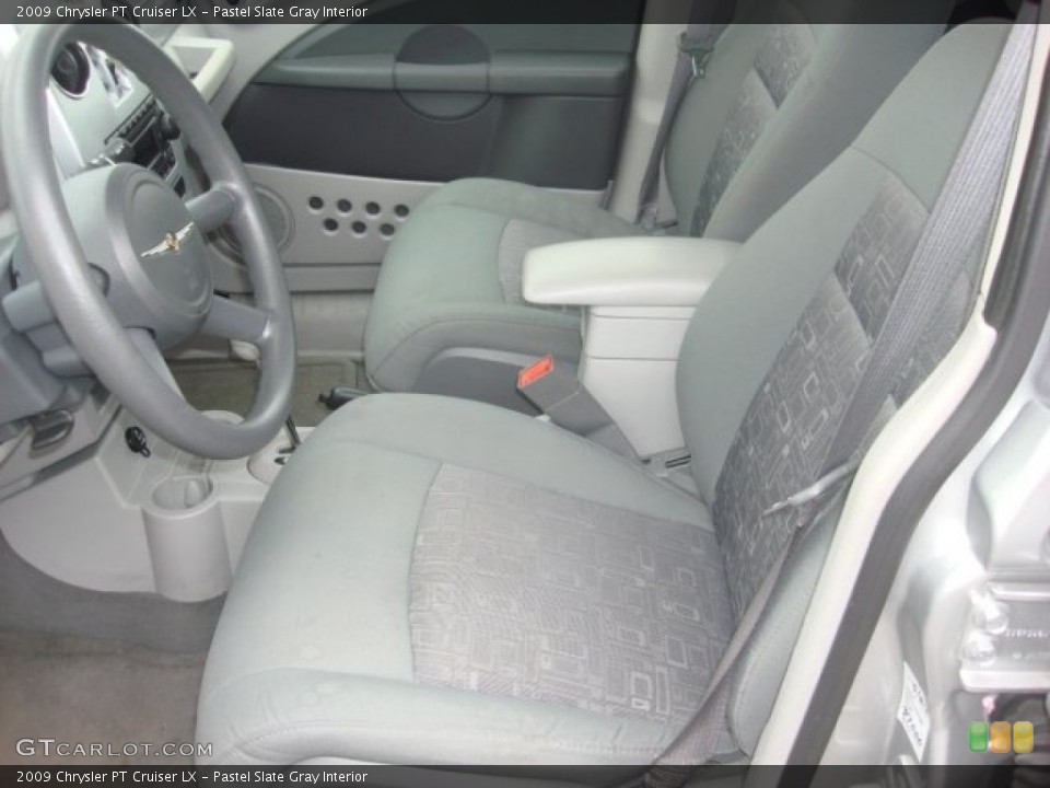 Pastel Slate Gray Interior Front Seat for the 2009 Chrysler PT Cruiser LX #83223368