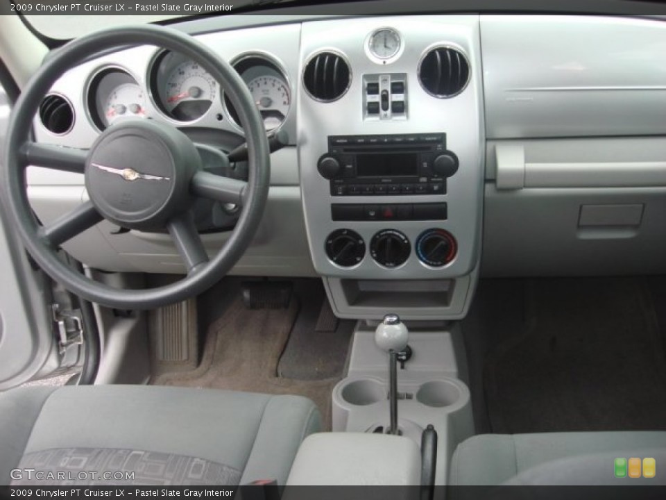 Pastel Slate Gray Interior Dashboard for the 2009 Chrysler PT Cruiser LX #83223443